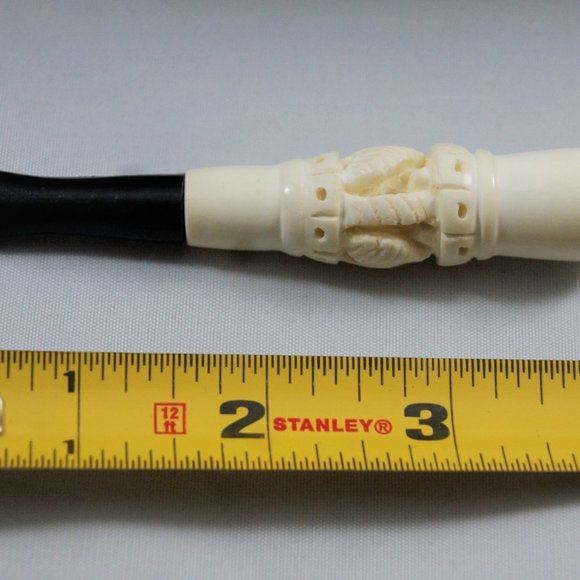 Meerschaum Cigarette Holder | White - Handmade - Picture 4 of 4
